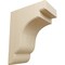 Ekena Millwork 5 1/4"W x 8 1/2"D x 11"H Bedford Bracket, Rubberwood BKTW05X09X11BERW - alternate 1